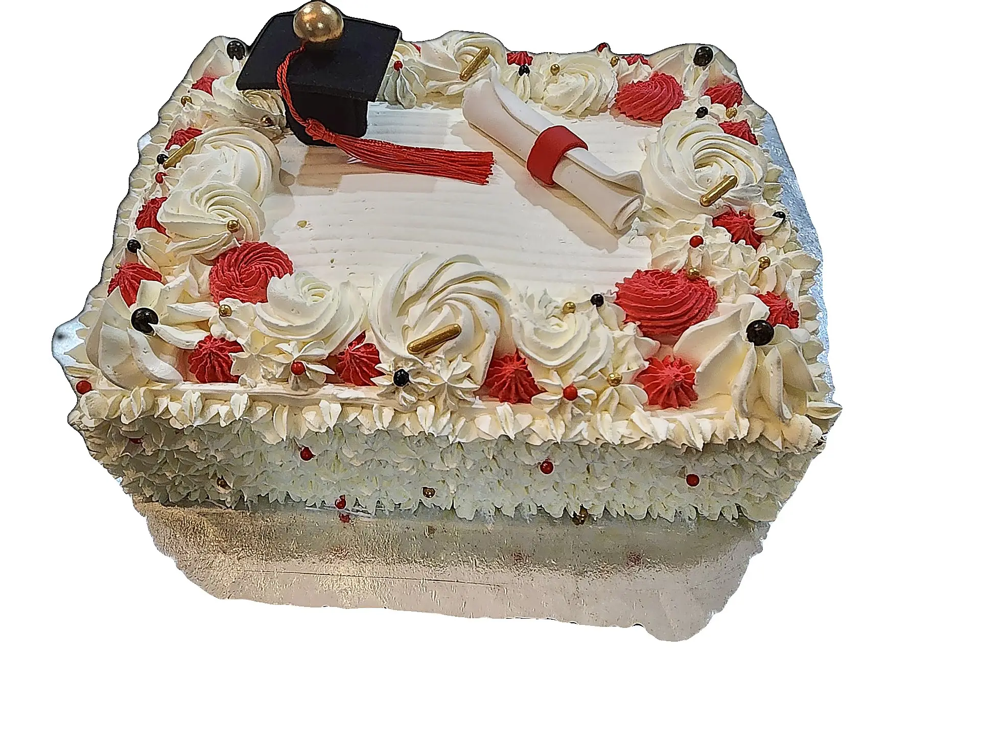 Graduation celebration cake