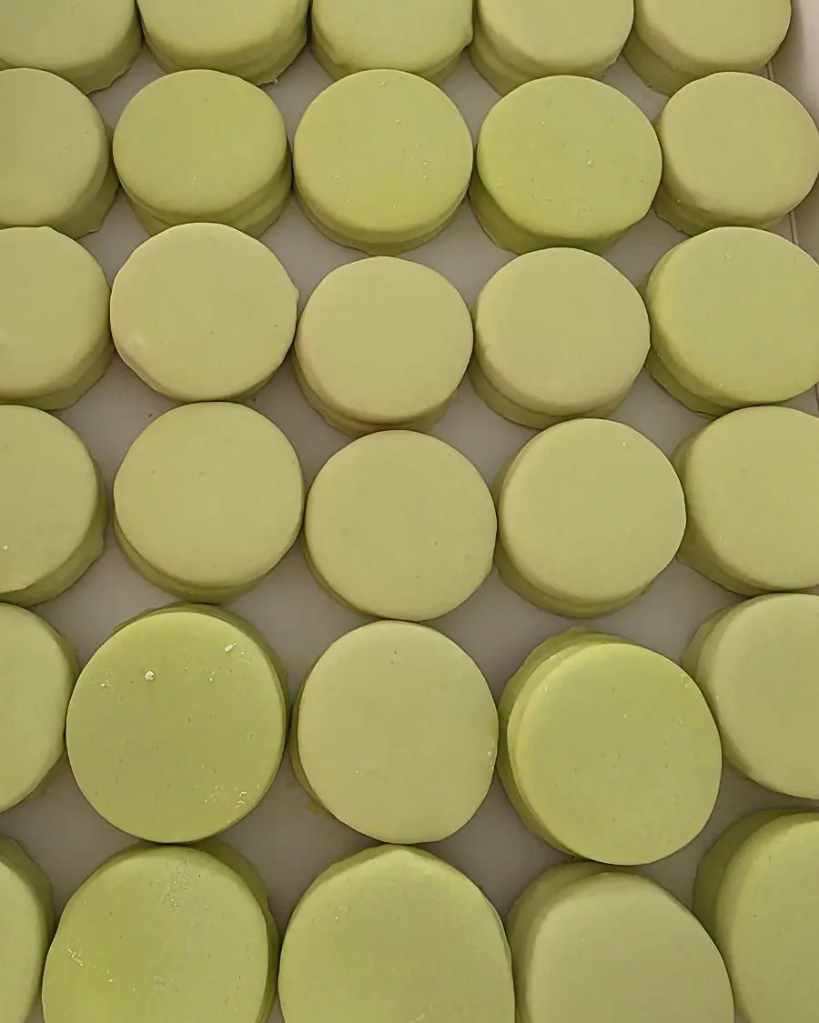 Napolitan Shortbread with Jam Coated with Icing